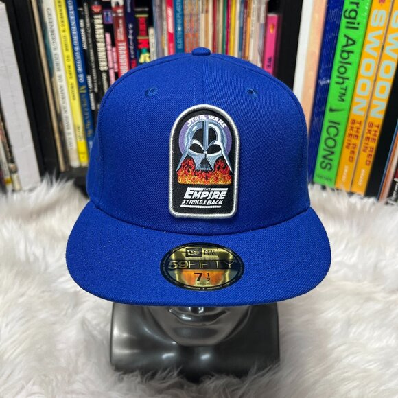 NEW ERA STAR WARS THE EMPIRE STRIKES BACK FITTED HAT DARTH VADER - Picture 1 of 10